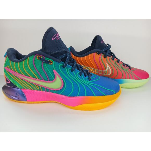 NIKE LEBRON XXI Multicolor Basketball Shoes Men’s Size US 10.5 HF5353-400 NEW